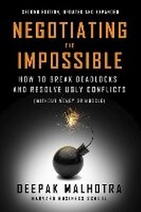 Abbildung von: Negotiating the Impossible, Second Edition - Berrett-Koehler Publishers
