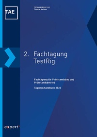 Enlarge image Cover: 2. Fachtagung TestRig - expert verlag ein Imprint von Narr Francke Attempto Verlag