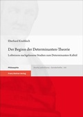 Cover: Der Beginn der Determinanten-Theorie - Franz Steiner Verlag
