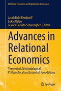 Cover: Advances in Relational Economics - Springer