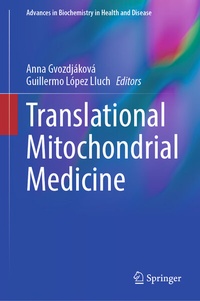 Abbildung von: Translational Mitochondrial Medicine - Springer