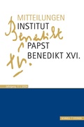 Cover: Mitteilungen Institut Papst Benedikt XVI. - Schnell & Steiner