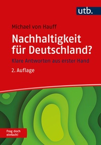 Abbildung von: Nachhaltigkeit für Deutschland? Frag doch einfach! - UTB