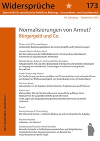 Enlarge image Cover: Normalisierungen von Armut? - Westfälisches Dampfboot