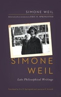 Cover: Simone Weil - University of Notre Dame Press