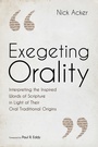 Cover: Exegeting Orality - Wipf and Stock Publishers