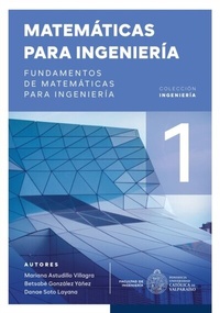 Abbildung von: Matemáticas para ingeniería 1 - Ediciones Universitarias de Valparaíso