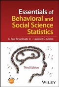 Cover: Essentials of Behavioral and Social Science Statistics - Wiley