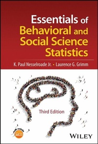 Enlarge image Cover: Essentials of Behavioral and Social Science Statistics - Wiley