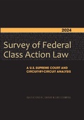 Abbildung von: 2024 Survey of Federal Class Action Law - American Bar Association