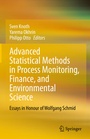 Cover: Advanced Statistical Methods in Process Monitoring, Finance, and Environmental Science - Springer