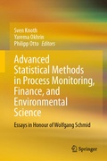 Cover: Advanced Statistical Methods in Process Monitoring, Finance, and Environmental Science - Springer