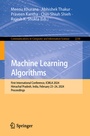 Cover: Machine Learning Algorithms - Springer