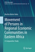 Cover: Movement of Persons in Regional Economic Communities in Eastern Africa - Springer