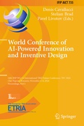 Cover: World Conference of AI-Powered Innovation and Inventive Design - Springer
