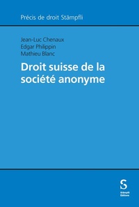 Abbildung von: Droit suisse de la société anonyme - Stämpfli Verlag