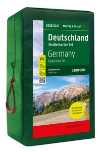 Abbildung von: Deutschland, Straßenkarten-Set 1:200.000, 2026/2027, freytag & berndt - Freytag-Berndt und ARTARIA