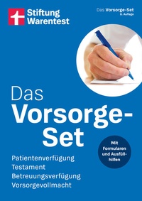Abbildung von: Das Vorsorge-Set - Stiftung Warentest