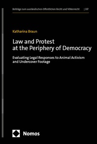 Abbildung von: Law and Protest at the Periphery of Democracy - Nomos