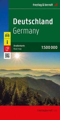 Abbildung von: Deutschland, Straßenkarte 1:500.000, freytag & berndt - Freytag-Berndt und ARTARIA