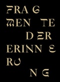 Cover: Fragmente der Erinnerung - Staatliche Kunstsammlungen Dresden