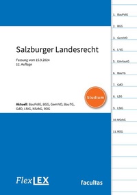 Abbildung von: FlexLex Salzburger Landesrecht │Studium - facultas / FlexLex