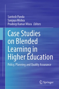 Enlarge image Cover: Case Studies on Blended Learning in Higher Education - Springer