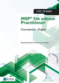 Cover: MSP&reg; 5th edition Practitioner Courseware - English - Van Haren Publishing