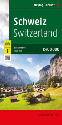 Abbildung von: Schweiz, Straßenkarte 1:400.000, freytag & berndt - Freytag-Berndt und ARTARIA