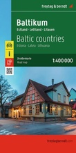 Cover: freytag & berndt Stra&szlig;enkarte Baltikum 1:400.000 - freytag & berndt