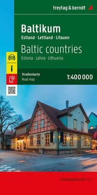 Abbildung von: Baltikum, Straßenkarte 1:400.000, freytag & berndt - Freytag-Berndt und ARTARIA