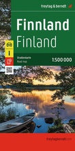 Cover: freytag & berndt Stra&szlig;enkarte Finnland 1:500.000 - freytag & berndt