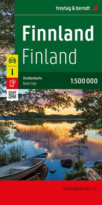 Abbildung von: Finnland, Straßenkarte 1:500.000, freytag & berndt - Freytag-Berndt und ARTARIA