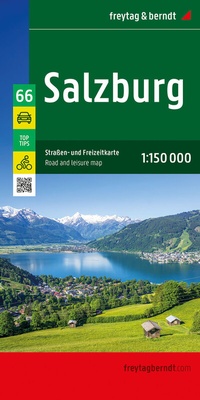 Abbildung von: Salzburg, Straßen- und Freizeitkarte 1:150.000, freytag & berndt - Freytag-Berndt und ARTARIA