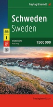 Cover: freytag & berndt Stra&szlig;enkarte Schweden 1:600.000 - freytag & berndt