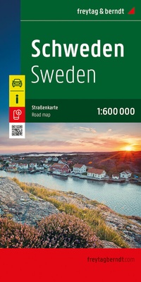 Abbildung von: Schweden, Straßenkarte 1:600.000, freytag & berndt - Freytag-Berndt und ARTARIA