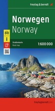 Cover: freytag & berndt Stra&szlig;enkarte Norwegen 1:600.000 - freytag & berndt