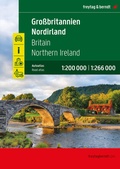 Bild: Großbritannien - Nordirland, Autoatlas 1:200.000 - 1:266.000, freytag & berndt - Freytag-Berndt und ARTARIA