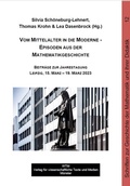 Cover: Vom Mittelalter in die Moderne - Episoden aus der Mathematikgeschichte - WTM-Verlag