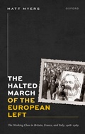 Cover: The Halted March of the European Left - Oxford University Press