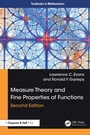 Cover: Measure Theory and Fine Properties of Functions - Chapman and Hall