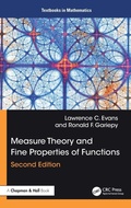 Cover: Measure Theory and Fine Properties of Functions - Chapman & Hall/CRC