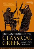 Cover: OCR Anthology for Classical Greek AS and A Level: 2026-2028 - Bloomsbury Academic