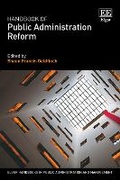 Cover: Handbook of Public Administration Reform - Edward Elgar Publishing