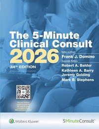 Abbildung von: 5 Minute Clinical Consult 2026 - WOLTERS KLUWER HEALTH