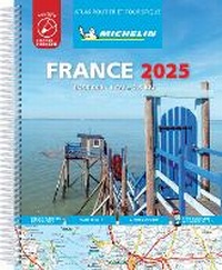 Abbildung von: France 2025 - Tourist & Motoring Atlas Laminated Spiral - Michelin Editions des Voyages
