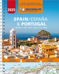 Abbildung von: Michelin Straßenatlas Spanien & Portugal mit Spiralbindung - Michelin Editions des Voyages