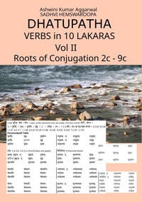 Abbildung von: Dhatupatha Verbs in 10 Lakaras Vol II - Unknown