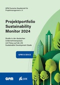 Cover: Projektportfolio Sustainability Monitor 2024 - UVK