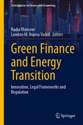 Cover: Green Finance and Energy Transition - Springer